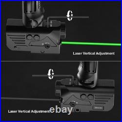 1200LM IR flashlight&green+IR laser Combo Rechargeable And Suitable For Rifles