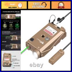 1500 Lumens Tactical Green Laser/Light Combo for Rifle & Carbine, M-LOK, Picatin