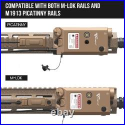 1500 Lumens Tactical Green Laser/Light Combo for Rifle & Carbine, M-LOK, Picatin