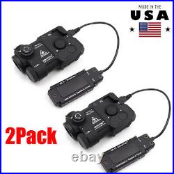 2Pack SOTAC Pointer PERST-4 IR/ Green Laser Sight withKV-D2 Switch Reset +Battery