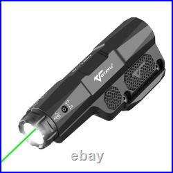 3000LM Rifle Light Combo with Green Laser, M-LOK Compatible Tactical Light