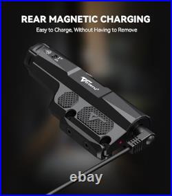 3000LM Rifle Light Combo with Green Laser, M-LOK Compatible Tactical Light