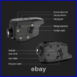 350Lm Green Pistol Laser Light Combo Is Solely Compatible with Glock G26/G27/G28
