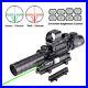 3-in-1 Gun Sight Reflex Dot Laser Scope Optics Rifle Shotgun Firearm Red Green