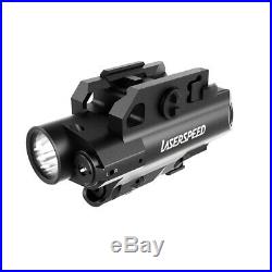 3 in 1 Tactical Dual Laser Sight and LED Flashlight Combo for Picatinny Rifles