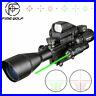 4-12X50 EG Hunting Rifle scope Tactical Air Gun Red Green Dot Laser Sight Optics