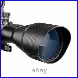 4-12X50 EG Hunting Rifle scope Tactical Air Gun Red Green Dot Laser Sight Optics