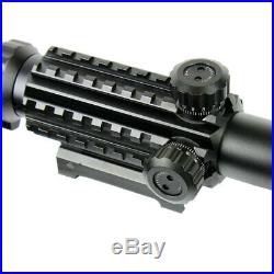 4-12X50 EG Tactical Hunting Rifle Gun Sight Green Laser JG8 Holographic 4 Scope