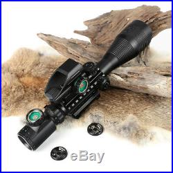 4-12X50 EG Tactical Rifle Scope with Holographic 4 Reticle Sight&Green Laser JG8