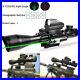 4-12×50 EG Tactical Sight Scope Holographic Red dot Green Laser JG8 for Rifles