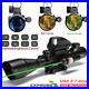 4-12×50 Rifle Scope With Green Laser Sight And HD 4 Holographic Dot Reflex Sight
