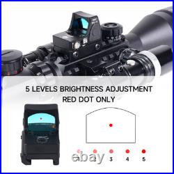 4-16X50 Hunting Scope With Rm Red Dot Laser Sight And Flashlight Tactical Kit