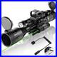 4-16x50AO Rifle Scope Combo with Green Laser and Flashlight for Picatinny Rail