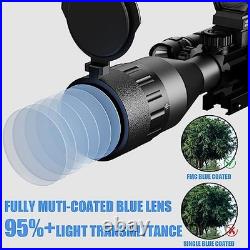 4-16x50AO Rifle Scope Combo with Green Laser and Flashlight for Picatinny Rail