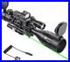 4-16x50AO Rifle Scope Red/Green Illuminated Reflex with Green Laser Black
