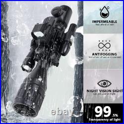4-16x50AO Rifle Scope Red/Green Illuminated Reflex with Green Laser Black