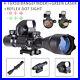 4-16×50 Rangefinder Rifle Scope Green Laser 4 Reticle Red &Green Dot Sight Pinty