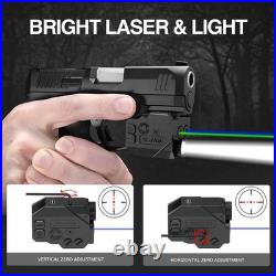 500Lm Pistol Light and Purple/Infrared (Ir)/Green Blue Beam Combo, Rechargeable