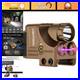 800 Lumens Tactical Laser Light Combo 3 in 1 USB Rechargeable Flashlight, Stro