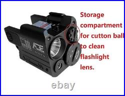 ADE Green Pistol Laser+Flashlight Sight for Polymer80 g26/27/33 pf940sc frame