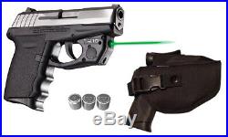 ARMALASER TR10 SCCY CPX-1 CPX-2 CPX-3 BRIGHT GREEN LASERSIGHT with LASER HOLSTER