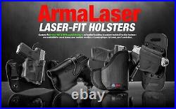 ARMALASER TR2-G GREEN LASER SIGHT for Ruger LCP & Custom withGRIP on/off + Holster