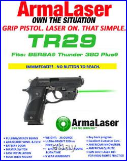 ARMA LASER TR29G Green SIGHT for Bersa Thunder 380 Thunder Plus Touch Activate