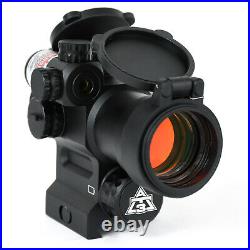 AT3T 4x Magnified Red Dot Sight with Laser Kit LEOS + 4xRDM