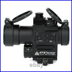 AT3T 4x Magnified Red Dot Sight with Laser Kit LEOS + 4xRDM