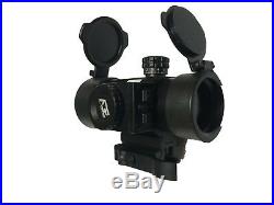 Ade Advanced Optics Magic3 Reflex Red Dot Sight with Red Laser with QD Mount