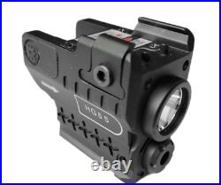 Ade Compact Green Laser Strobe Flashlight Combo Sight for Pistol Handgun HG55