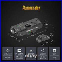 Adjustable Brightness Green Laser Light Combo with Remote Pressure Switch