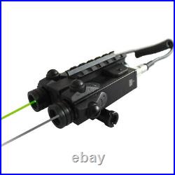 Adjustable Shockproof Red/Green Laser Sight Infrared Night Vision for Rifle