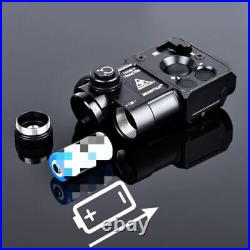 Aiming Laser PEQ Green IR Dot Laser Sight Hunting with KV-D2 Switch Reset to Zero