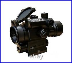 Aimpro ALFA Red Dot Sight with Visible Green Gun Laser, Optical Sight for Rifle