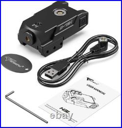 Aircraft Aluminum Green Laser Picatinny Mount