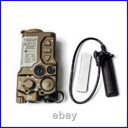 Airsoft PEQ 15 CQBL-1 RAID-X IR Aiming Sight Combo Red / Green Laser with Switch