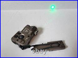 Airsoft aeg gbbr perst 4 adjustable green IR laser aiming designation tan