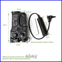 Aluminum Adjustment RAID-X IR Aiming Tactical Sight & Green Laser For Rifle US