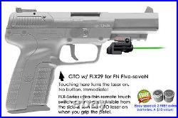 ArmaLaser GTO for FN Five-SeveN GREEN Laser Sight with FLX29 Grip Touch Activation