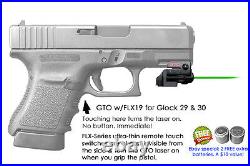 ArmaLaser GTO for Glock 29 & 30 GREEN Laser Sight with FLX19 Grip Touch Activation