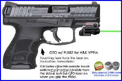 ArmaLaser GTO for H&K VP9sk GREEN Laser Sight with FLX82 Grip Touch Activation