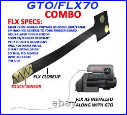 ArmaLaser GTO for Jericho 941 GREEN Laser Sight with FLX70 Grip Touch Activation