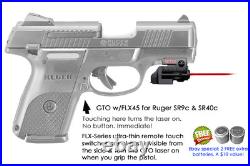 ArmaLaser GTO for Ruger SR9c, SR40c Red Laser Sight with FLX45 Grip Activation