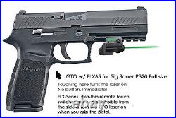 ArmaLaser GTO for SIG Sauer P320 Full Size GREEN Laser Sight with FLX65 Grip Touch
