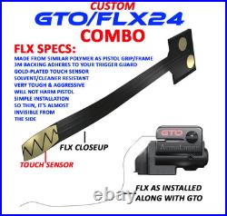 ArmaLaser GTO for Taurus PT145 Red Laser Sight with FLX24 Grip Touch Activation