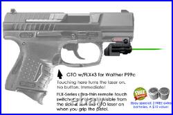 ArmaLaser GTO for Walther P99c & P99AS GREEN Laser Sight withFLX43 Grip Activation