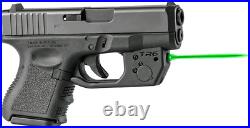 ArmaLaser Green Laser Sight for Glock 26/27/33, Black, TR6G Laser Sights