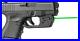 ArmaLaser Laser Sight for Glock 26, 27, 33, Green Beam, Black, TR6G