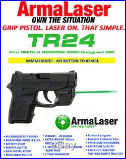 ArmaLaser TR24G Touch-Activated GREEN Laser Sight for S&W M&P Bodyguard 380